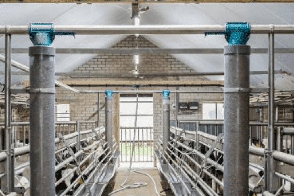 Voerverdeler voor kalverstalinstallaties