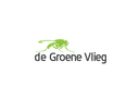 De Groene Vlieg - bekerhouder uienvlieg poppen logo